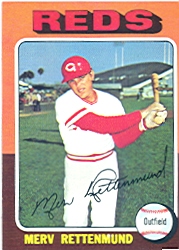 1975 Topps Baseball Cards      369     Merv Rettenmund